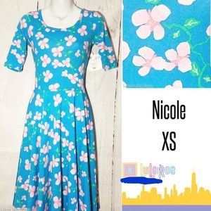 Sakura Cherry Blossom Lularoe XS Nicole Unicorn!